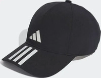 Adidas IC6520M, ADIDAS Herren M&uuml;tze 3-Streifen AEROREADY Running Training Baseball