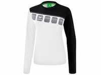 ERIMA Fußball - Teamsport Textil - Sweatshirts 5-C, white/black/dark grey, 34