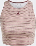 Adidas HY9234, ADIDAS Damen Shirt Yoga Studio Print SHARED/WONORC female
