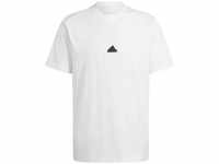 ADIDAS Herren Shirt adidas Z.N.E. (normal & lang), WHITE, S
