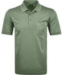 RAGMAN Herren Poloshirt - Oberteil, Softknit-Polo, Baumwollmischung, Brusttasche,