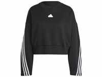 ADIDAS Damen Sweatshirt Future Icons 3-Streifen, Größe XL in Schwarz