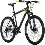 KS CYCLING Mountainbike Hardtail 26 Zoll Catappa schwarz-gr&uuml;n