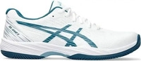 ASICS 1041A358, ASICS Herren Tennisoutdoorschuhe GEL-GAME 9 CLAY/OC WHITE/RESTFUL