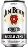 Jim Beam & Cola Zero 10% vol. 0,33 l