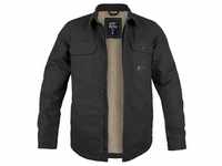 Vintage Industries Dean Sherpa Jacket schwarz, Größe S