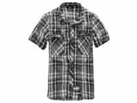 Brandit Roadstar Shirt Hemd kurzarm schwarz/anthrazit, Größe S
