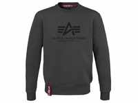 Alpha Industries Basic Sweater (Sale) greyblack/black, Größe S