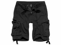 Brandit Basic Vintage Shorts Cargo schwarz, Größe M