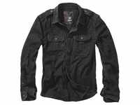 Brandit Vintage Shirt Longsleeve schwarz, Größe 3XL