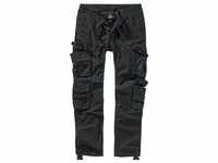 Brandit Pure Slim Fit Trouser Cargohose schwarz, Größe XL