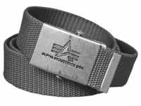 Alpha Industries Gürtel Heavy Duty Belt grau
