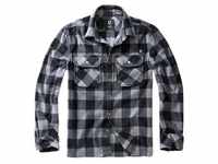 Brandit Fleece Shirt Jeff schwarz/grau, Größe XXL