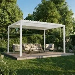 Ximax Aluminium Pergola Shade elektrisch Beschattungssystem mit Lamellendach 300 x