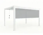 XIMAX Pergola Shade Seitenmarkise 400cm manuell