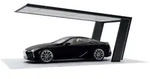 Ximax Carport Miro 7 Typ 60 511,9 x 319 cm 75 kg/qm Schwarz/Silber