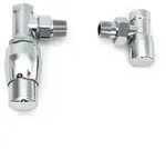 XIMAX Thermostatset Royal Eck, in Chrom