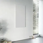 XIMAX Infrarotheizung, Aluminium Paneel (Rahmen: wei&szlig;) Wandmontage