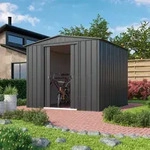 Globel Ger&auml;tehaus Metall Gartenmanager Dream 88, Schwarz