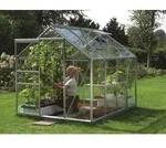 Vitavia Gew&auml;chshaus Venus 5000 ESG 3 mm inkl. 1 Dachfenster, Aluminium eloxiert