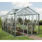 Vitavia Gew&auml;chshaus Zeus 10000 ESG/HKP inkl. 2 Dachfenster, Aluminium eloxiert