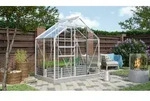 Vitavia Gew&auml;chshaus Venus 2500 ESG 3 mm inkl. 1 Dachfenster, Aluminium eloxiert