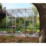 Vitavia Gew&auml;chshaus Freya 5900 ESG/HKP inkl. 2 Seitenfenster, Aluminium eloxiert