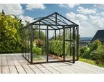 Vitavia Gew&auml;chshaus Zeus 8100 ESG/HKP inkl. 2 Dachfenster, Schwarz