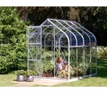 Vitavia Gew&auml;chshaus Orion 5000 ESG 3 mm inkl. 1 Dachfenster, Aluminium eloxiert