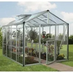 Vitavia Gew&auml;chshaus Zeus 8100 ESG/HKP inkl. 2 Dachfenster, Aluminium eloxiert