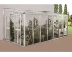 Vitavia Anglehngew&auml;chshaus Helena 11900 Kombiverglasung ESG/HKP Aluminium eloxiert
