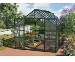 Vitavia Gew&auml;chshaus Mars 9900 ESG 3 mm inkl. 2 Dachfenster, Smaragd