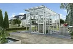 Vitavia Gew&auml;chshaus Aura 7800 ESG/Hohlkammerplatten 10 mm inkl. 5 Fenster, Aluminium