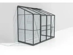 Vitavia Anglehngew&auml;chshaus Styx 3300 Einscheibensicherheitsglas Schwarz