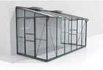 Vitavia Anglehngew&auml;chshaus Osiris 7800 Kombiverglasung ESG/HKP Schwarz