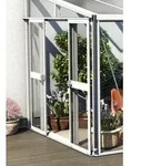 Vitavia Doppelt&uuml;r-Kit f&uuml;r Gew&auml;chshaus Helena, wei&szlig;, mit ESG