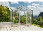 Vitavia Gew&auml;chshaus Zeus 6200 ESG/HKP inkl. 2 Dachfenster, Aluminium eloxiert