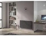 XIMAX Paneelheizk&ouml;rper Fortuna Duplex horizontal, 584 x 1200 mm, Anthrazit, 1204