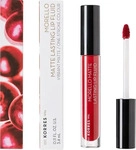 KORRES Lippenpflege Morello Matte Lasting Lip Fluid 3,40 ml Brick Red Female,