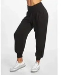 l&auml;ssige Urban Classics Damen Jeans 115 g/m2 Schwarz - L