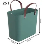 Nachhaltige Rotho Multibag ALBULA 25L Ocean-Bound Plastic Tragetasche...