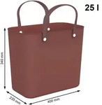 Nachhaltige Rotho Multibag ALBULA 25L Ocean-Bound Plastic Tragetasche Einkaufskorb