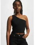 l&auml;ssiges Urban Classics Damen T-Shirt Stretch 180 g/m2 mit Baumwolle Schwarz - S