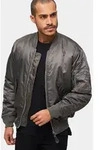 l&auml;ssige Brandit Herren Jacke Schwarz - 4XL