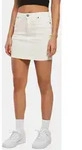 modisches Urban Classics Damen Kleid Stretch Rei&szlig;verschluss Taschen Ecru-Wei&szlig;...