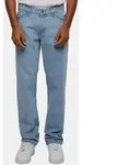 bequeme URBAN CLASSICS Herren Jeans Straight Fit Denim-Hose mit Baumwolle Blau...