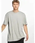 l&auml;ssiges Urban Classics Herren T-Shirt Oversize 180 g/m2 mit Baumwolle Grau - L