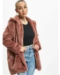 funktionale URBAN CLASSICS Damen Jacke Kapuze 420 g/m2 Braun - XL
