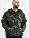 moderne Brandit Herren Jacke Rei&szlig;verschluss Klettverschluss Camouflage - M