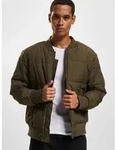 funktionale URBAN CLASSICS Herren Jacke Rei&szlig;verschluss Taschen 78 g/m2 Khaki -...
